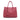 Pink Prada Medium Saffiano Cuir Double Satchel