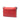 Red Burberry Leather and House Check Canvas Henham Crossbody
