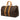 Brown Louis Vuitton Monogram Keepall 45 Travel Bag