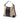 Beige Gucci GG Canvas and Crocodile Embossed Calfskin Secret Satchel