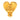 Gold Chanel CC Gold Plated Heart Clip On Earrings