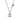 Silver Chanel CC Brass and Strass Faux Pearl Pendant Necklace