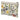 White Gucci Printed Canvas Flora Infinity Clutch