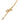 Gold Dior Gold Plated Enamel Logo Round Pendant Necklace