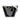 Black Chanel Crumpled Calfskin PVC Camellia Bucket - Designer Revival