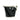 Black Chanel Crumpled Calfskin PVC Camellia Bucket