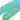 Blue Hermès Rencontre Oceane Twilly Silk Scarf Scarves