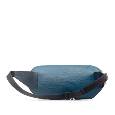 Blue Louis Vuitton Epi Initials Belt Bag - Designer Revival