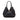Black Louis Vuitton Monogram Mahina L Hobo Bag