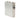 Silver Saint Laurent Metal and Leather Tuxedo Box Star Clutch on Chain Crossbody Bag