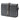 Gray Prada City Calf and Saffiano Elektra Crossbody