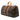 Brown Louis Vuitton Monogram Keepall 55 Travel Bag