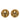 Gold Chanel CC Gold Plated Round Clip On Earrings