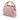 Pink Gucci Small Calfskin Bamboo Shopper Satchel