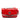 Red Chanel Aged Calfskin CC Chain Frame Flap Crossbody Bag