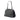 Black Chanel Tweed Woven Crinkled Patent Just Mademoiselle Bowler Bag