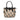 Beige Burberry Nova Check Canvas Handbag