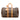 Brown Louis Vuitton Monogram Keepall 45 Travel Bag