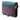 Red Prada Bicolor Saffiano Envelope Push Lock Clutch