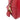 Red Prada Saffiano Lux Bowling Bag Satchel - Designer Revival
