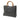 Black Gucci Medium Leather Bamboo Diana Tote