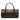 Brown Burberry Leather Boston Bag