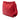 Red Bottega Veneta Nappa Intrecciato Tassel Drawstring Crossbody