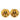 Gold Chanel Gold Plated CC Round Clip On Earrings - Designer Revival