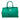 Green Saint Laurent Medium Calfskin Cabas Chyc Satchel