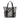 Gray Burberry Medium Beat Check Nylon Victoria Tote