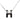 Black Hermès Palladium Plated Enamel Pop H Pendant Necklace