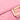 Pink Fendi Zucca Embossed Leather Baguette Satchel - Designer Revival