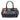 Blue Dior Diorissimo Trotter Denim Flight Handle Bag