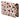 Brown Gucci Calfskin Leopard Print Betty Wallet On Chain Crossbody Bag