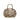 Brown Burberry Embossed Leather Orchard Handle Bag