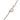 Silver Chanel CC Brass and Strass Pendant Necklace