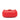 Red Chanel Mini Square Classic Lambskin Pearl Crush Single Flap Crossbody Bag - Designer Revival