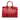 Red Saint Laurent Small Leather Monogram Downtown Cabas Satchel