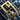 Blue Fendi Joshua Vides Mini Zucca Nylon Convertible Baguette Satchel - Designer Revival