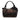 Brown Burberry House Check Canvas and Leather Parsons Satchel