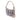Gray Burberry Smoke Check Coated Canvas Shoulder Bag
