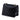 Black Chanel Micro CC Quilted Shiny Calfskin Single Flap Crossbody Bag