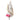 Pink LOEWE Anagram Nappa Bow Tie Clutch with Chain Crossbody Bag - Designer Revival