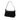 Black Fendi Zucchino Canvas Pochette Shoulder Bag