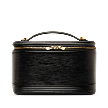 Black Louis Vuitton Epi Nice Vanity Case - Designer Revival