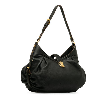 Black Louis Vuitton Monogram Mahina XS Crossbody Bag - Designer Revival