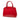 Red Louis Vuitton Monogram Vernis Montaigne BB Satchel