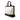 White Saint Laurent Bicolor Canvas and Leather Cabas Tote