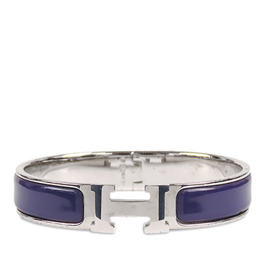 Purple Hermès Clic Clac H Bracelet