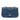 Blue Chanel Mini Rectangular Classic Chevron Caviar Single Flap Crossbody Bag